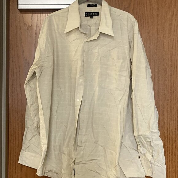 Bergamo New York button down shirt neck 17 - Picture 1 of 2